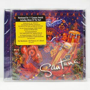 Santana Supernatural CD 1999 Rock Smooth Rob Thomas Hype Sticker Sealed